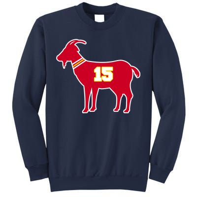 Mahomes Goat G.O.A.T Football Fan Sweatshirt