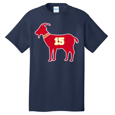 Mahomes Goat G.O.A.T Football Fan Tall T-Shirt