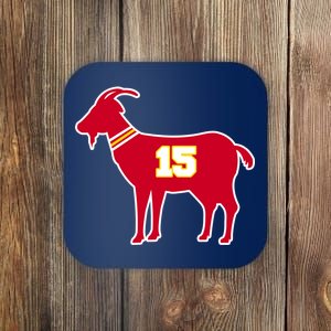 Mahomes Goat G.O.A.T Football Fan Coaster