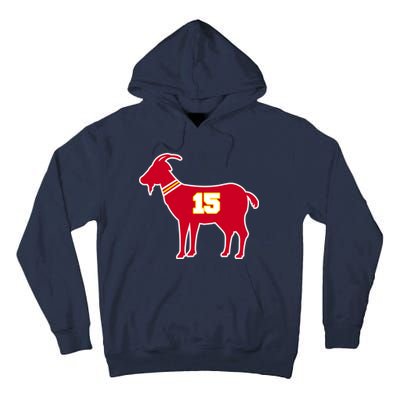 Mahomes Goat G.O.A.T Football Fan Tall Hoodie