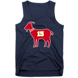 Mahomes Goat G.O.A.T Football Fan Tank Top