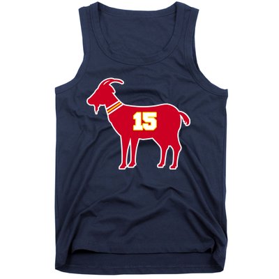 Mahomes Goat G.O.A.T Football Fan Tank Top