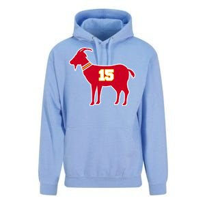 Mahomes Goat G.O.A.T Football Fan Unisex Surf Hoodie