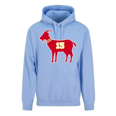 Mahomes Goat G.O.A.T Football Fan Unisex Surf Hoodie