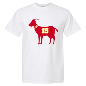 Mahomes Goat G.O.A.T Football Fan Garment-Dyed Heavyweight T-Shirt