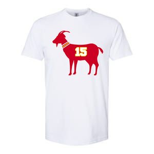 Mahomes Goat G.O.A.T Football Fan Softstyle CVC T-Shirt