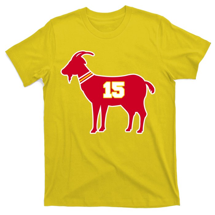 Mahomes Goat G.O.A.T Football Fan T-Shirt