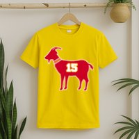Mahomes Goat G.O.A.T Football Fan T-Shirt