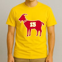 Mahomes Goat G.O.A.T Football Fan T-Shirt