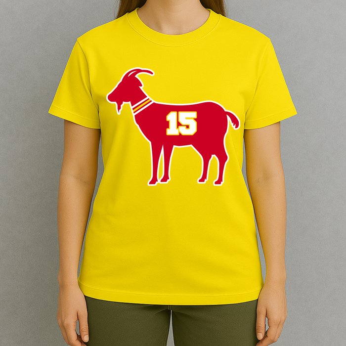 Mahomes Goat G.O.A.T Football Fan T-Shirt