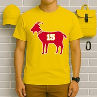 Mahomes Goat G.O.A.T Football Fan T-Shirt