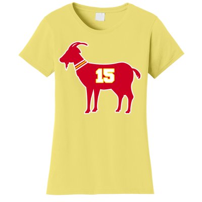 Mahomes Goat G.O.A.T Football Fan Women's T-Shirt