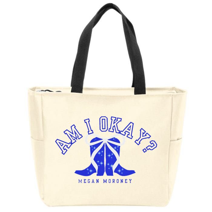Moroney Am I Okay Zip Tote Bag
