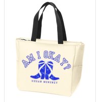 Moroney Am I Okay Zip Tote Bag