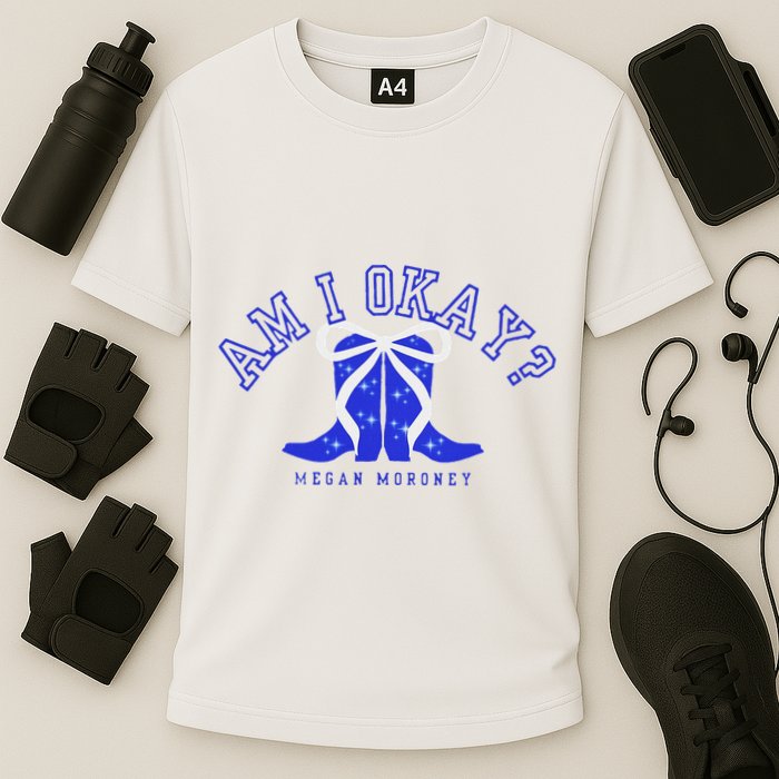 Moroney Am I Okay Cooling Performance Crew T-Shirt