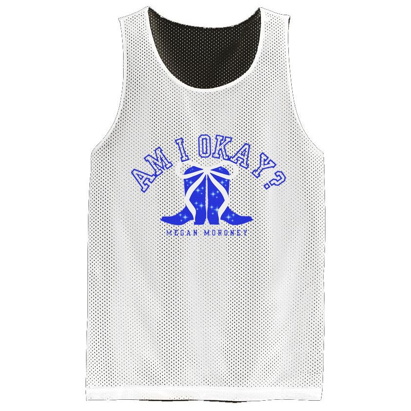Moroney Am I Okay Mesh Reversible Basketball Jersey Tank