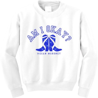 Moroney Am I Okay Kids Sweatshirt
