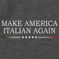 Make America Italian Again Funny Vector Backpack