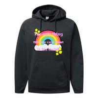 My Aunt Is Definitely Cooler Than My Dad Cool Auntie Funny Performance Fleece Hoodie