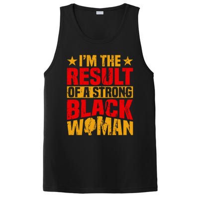 Melanin Afro I'm The Result Of A Strong Black Gift PosiCharge Competitor Tank