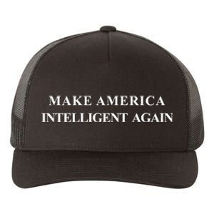 Make America Intelligent Again Democrat Liberal Yupoong Adult 5-Panel Trucker Hat