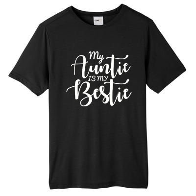 My Auntie Is My Bestie Baby Tall Fusion ChromaSoft Performance T-Shirt