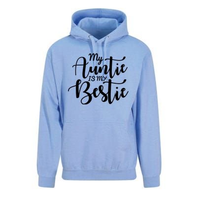 My Auntie Is My Bestie Baby Unisex Surf Hoodie