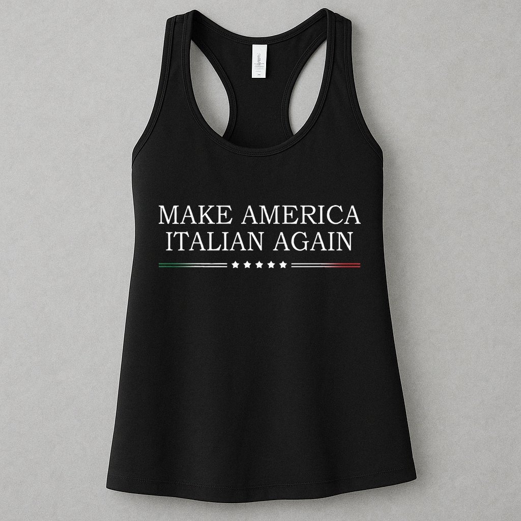 Make America Italian Again Womens Tank Top