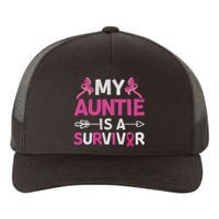 My Auntie Is A Survivor October Breast Cancer Awareness Day Yupoong Adult 5-Panel Trucker Hat