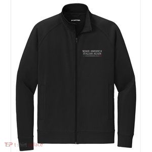 Make America Italian Again Stretch Full-Zip Cadet Jacket