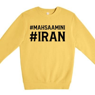 Mahsa Amini Iran Justice Premium Crewneck Sweatshirt