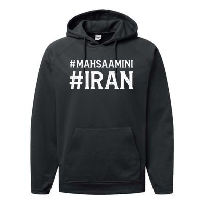 Mahsa Amini Iran Justice Performance Fleece Hoodie