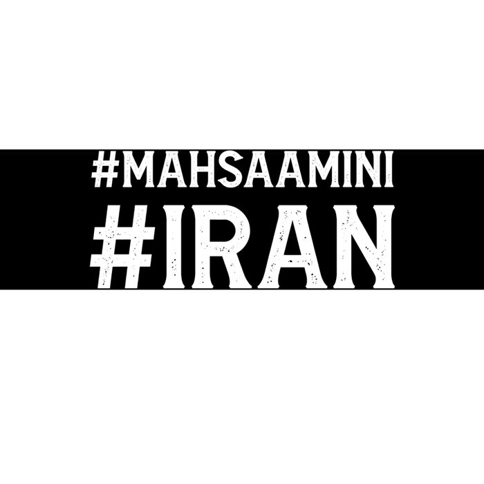 Mahsa Amini Iran Justice Bumper Sticker