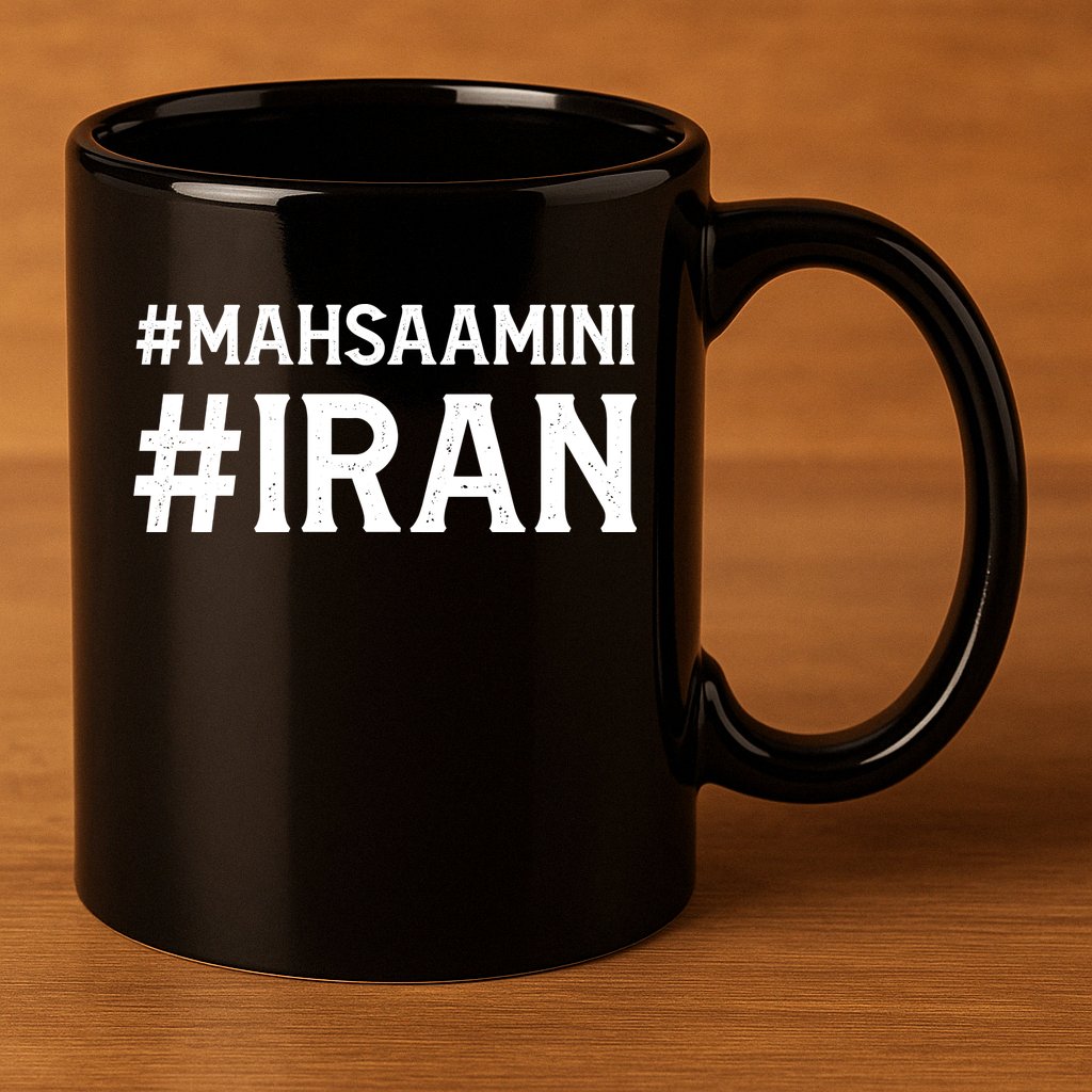 Mahsa Amini Iran Justice 11oz C Handle Ceramic Mug