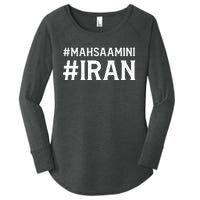 Mahsa Amini Iran Justice Women's Perfect Tri Tunic Long Sleeve Shirt