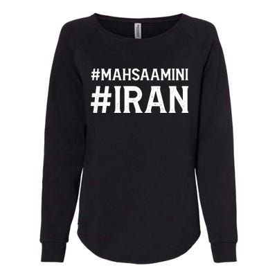 Mahsa Amini Iran Justice Womens California Wash Sweatshirt