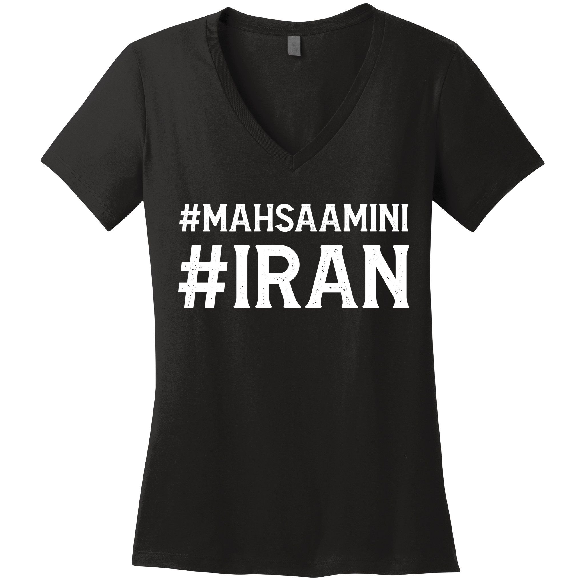 Mahsa Amini Iran Justice Women's V-Neck T-Shirt