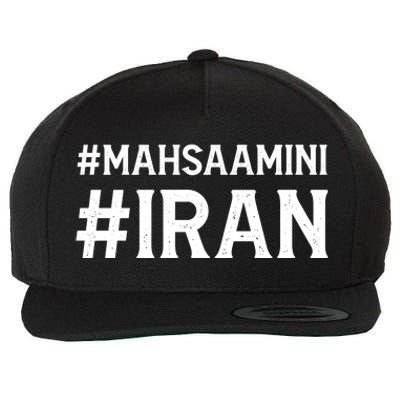 Mahsa Amini Iran Justice Wool Snapback Cap