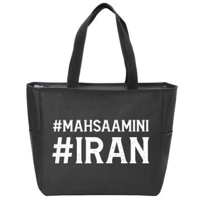 Mahsa Amini Iran Justice Zip Tote Bag