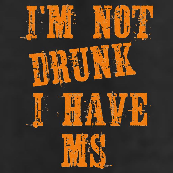 Ms Awareness  IM Not Drunk I Have Ms Golf Towel