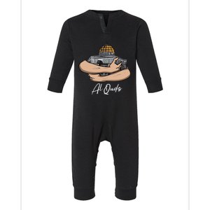 Masjid Alaqsa Islamic Ramadan Eid Infant Fleece One Piece