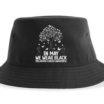 Melanoma Awareness In may we wear Melanoma Cancer Awareness Sustainable Bucket Hat