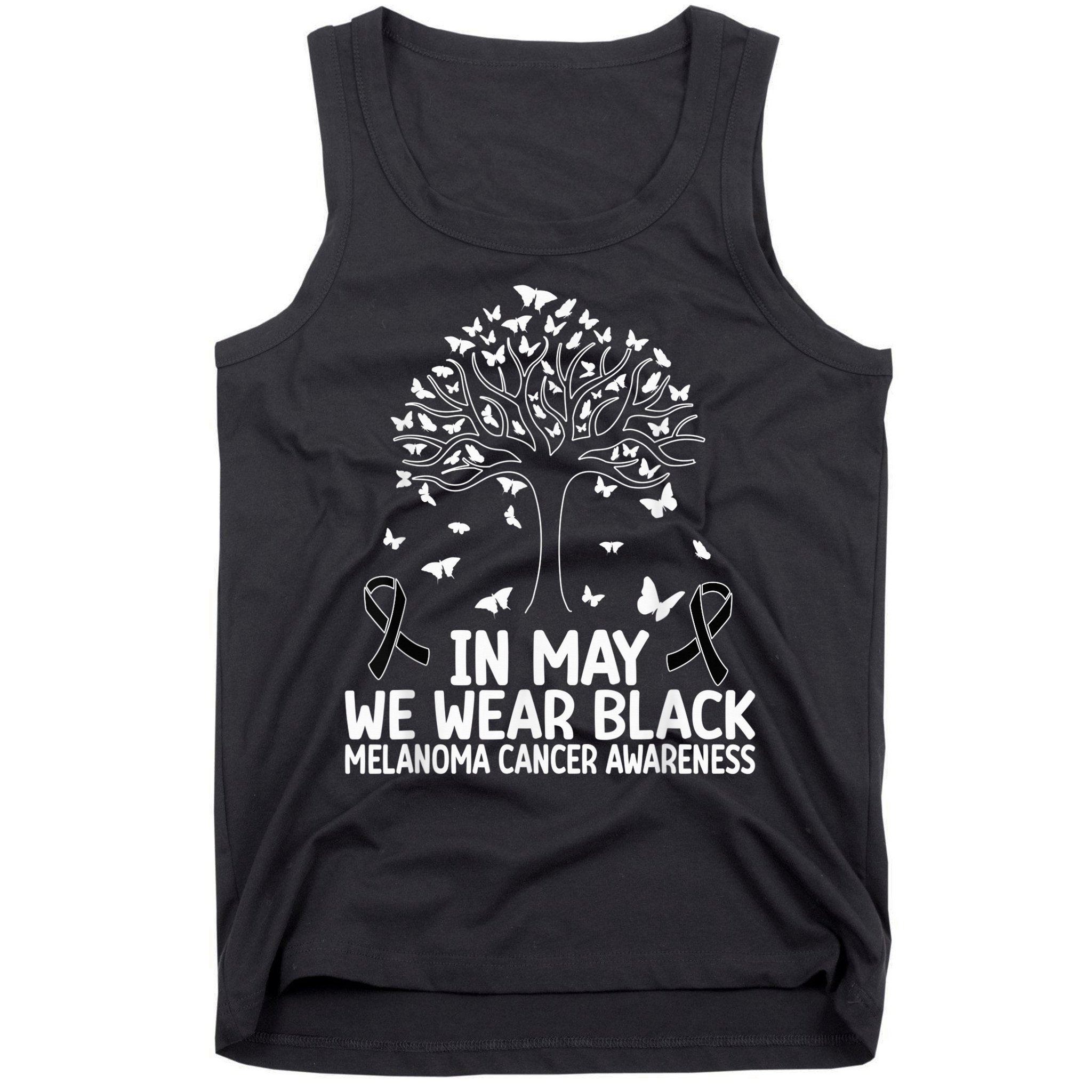 Melanoma Awareness In may we wear Melanoma Cancer Awareness Tank Top