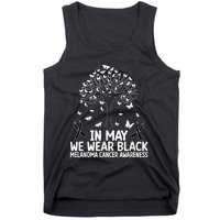 Melanoma Awareness In may we wear Melanoma Cancer Awareness Tank Top