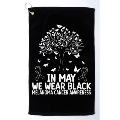 Melanoma Awareness In may we wear Melanoma Cancer Awareness Golf Towel