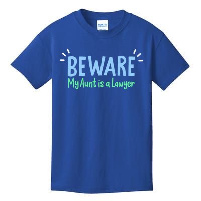 My Aunt Is A Lawyer For Attorneys Gift Kids T-Shirt