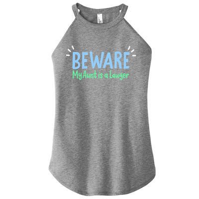 My Aunt Is A Lawyer For Attorneys Gift Women's Perfect Tri Rocker Tank