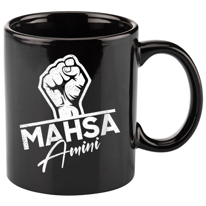 Mahsa Amini Iran MAHSAAMINI 11oz C Handle Ceramic Mug