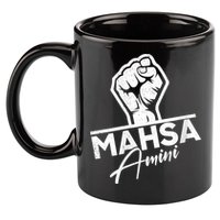 Mahsa Amini Iran MAHSAAMINI 11oz C Handle Ceramic Mug