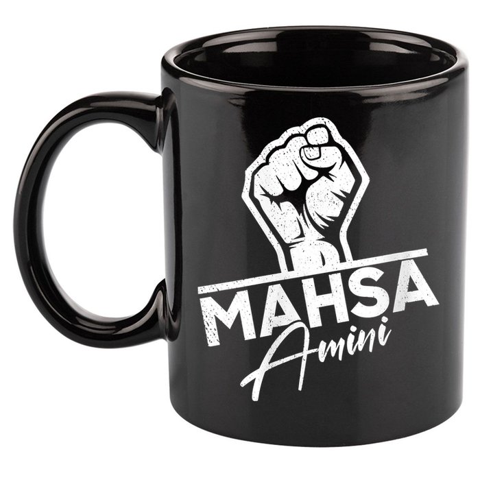 Mahsa Amini Iran MAHSAAMINI 11oz C Handle Ceramic Mug